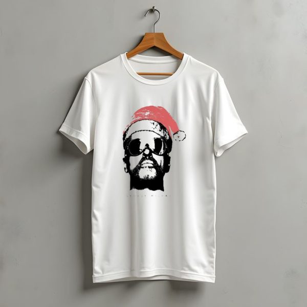 George Michael Santa Hat Christmas T Shirt t shirt 1
