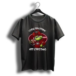 Georgia Bulldogs 2024 I Steal Touchdown Not Christmas Grinch T-Shirt