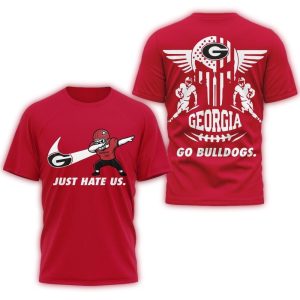 Georgia Bulldogs 2025 Ncaa Just Hate Us Limited 3D Shirt
