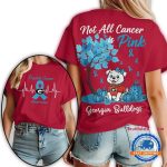 Georgia Bulldogs 2025 Ncaa Prostate Cancer Awareness Unisex 3D Shirt