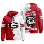 Personalized Georgia Bulldogs 2025 Warrior Spirit All-Over Print Hoodie
