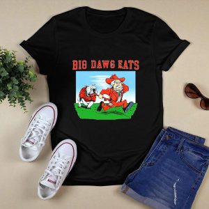 Georgia Bulldogs Big Dawg Eats Ole Miss Rebels T Shirt