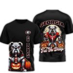 Georgia Bulldogs Fear The Dawgs Go Dawgs All-Over Print T-Shirt