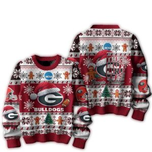 Georgia Bulldogs Football They Not Like Us Christmas Ugly Sweater