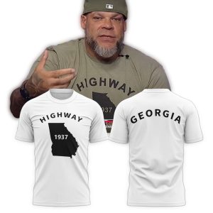 Georgia Bulldogs Football Tyrus Highway 1937 Georgia 2025 All-Over Print T-Shirt