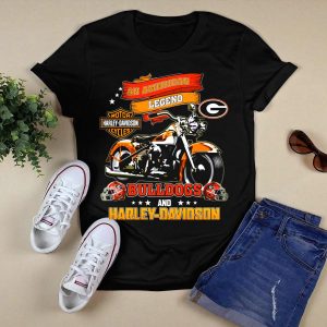Georgia Bulldogs Hd An American Legend T Shirt