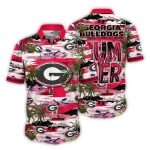 Georgia Bulldogs Island Summer Vibes Hawaiian Shirt
