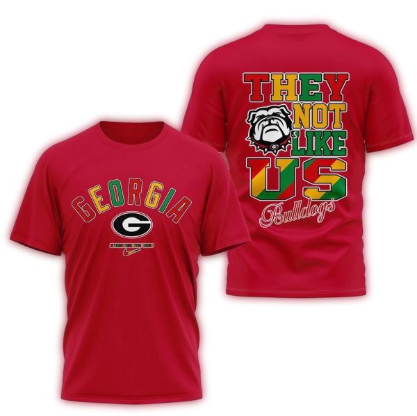 Georgia Bulldogs Juneteenth Freedom Day 3D Shirt 1