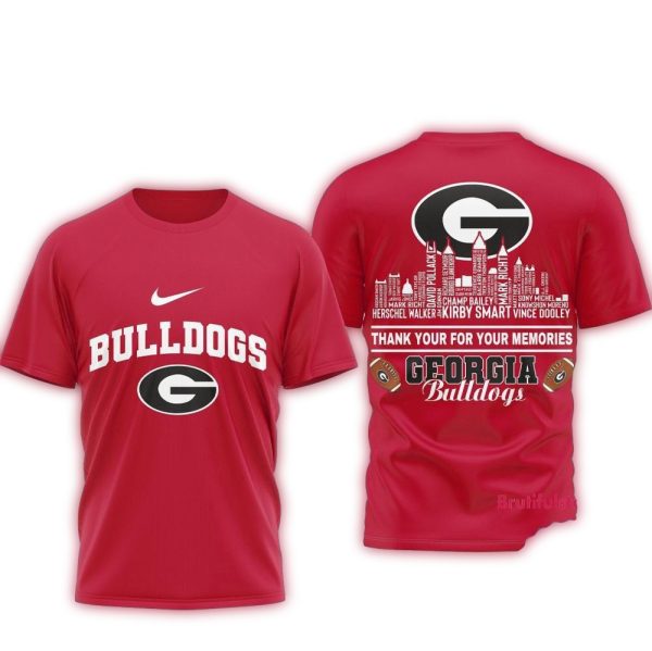 Georgia Bulldogs Legends of the Game Limited Edition T Shirt 1