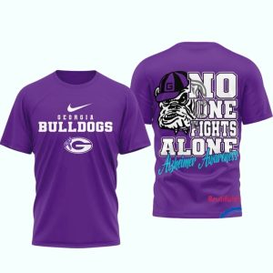 Georgia Bulldogs Ncaa Alzheimer Awareness November Unisex 3D Shirt