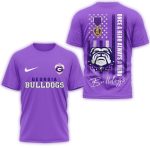 Georgia Bulldogs Ncaa National Purple Heart Day Unisex 3D Shirt