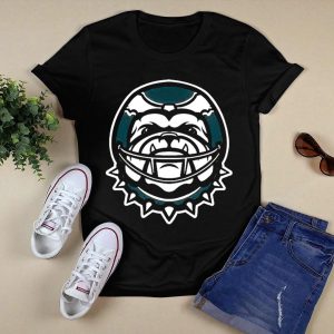Georgia Bulldogs Philly Dawgs Football Bulldog Helmet T Shirt