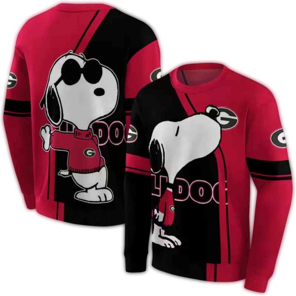 Georgia-Bulldogs-Playful-Snoopy-AOP-Sweatshirt-1 Georgia Bulldogs Playful Snoopy AOP Sweatshirt 1