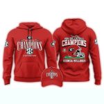 Georgia Bulldogs Sec Football Conference Champions 2024 All-Over Print Hoodie