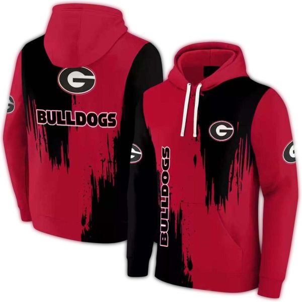 Georgia-Bulldogs-Splatter-Effect-AOP-Hoodie-1 Georgia Bulldogs Splatter Effect AOP Hoodie 1