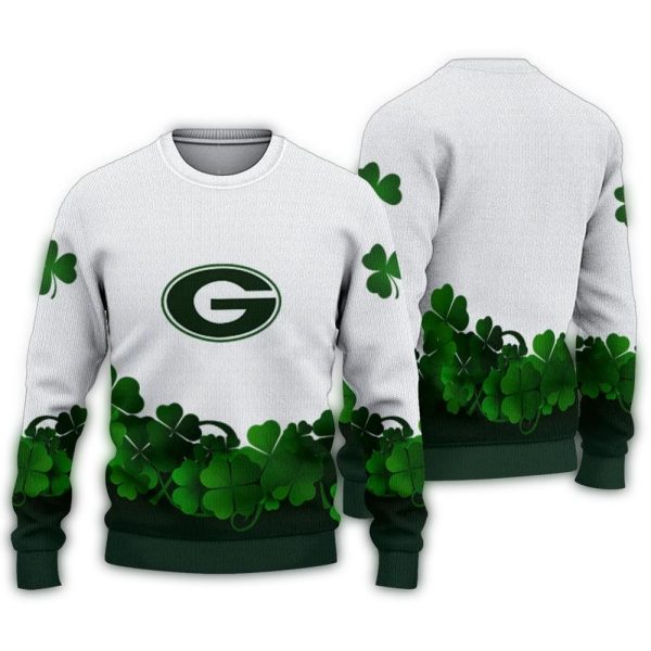 Georgia Bulldogs St Patricks Day Ugly Sweater 1