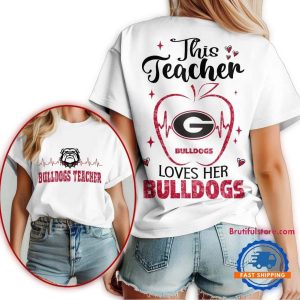 Georgia Bulldogs Teacher Appreciation Month Vintage T Shirt