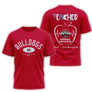 Georgia Bulldogs Teacher Appreciation Night 3D Shirt
