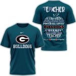 Georgia Bulldogs Teacher Pride 2025 Unisex 3D Shirt