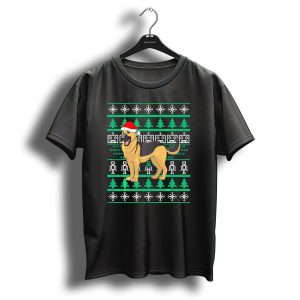 German Shepherd Christmas Funny Xmas Ugly T-Shirt