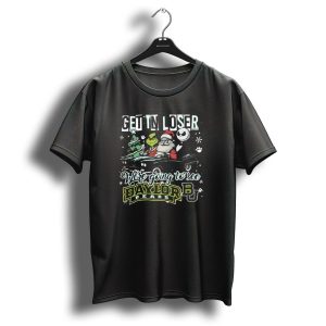 Get In Loser Santa Grinch Jack Skellington Were Going To See Baylor Bears Christmas T-Shirt