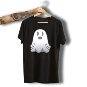 Ghost Halloween Creepy Sweet Amazed Boo Spooky T-Shirt