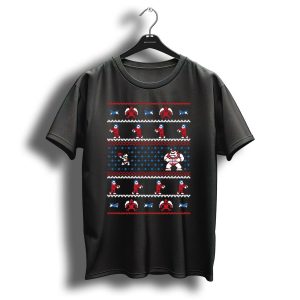 Ghosts N Goblins Retro Christmas Sweater Adventure T-Shirt