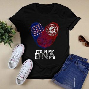 Giants Alabama Crimson Tide It's In My Dna T Shirt