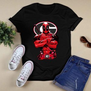 Giants Deadpool Georgia Bulldogs T Shirt