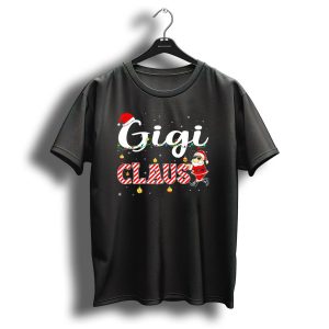 Gigi Claus Santa Hat Christmas Ornaments Snowflakes T Shirt