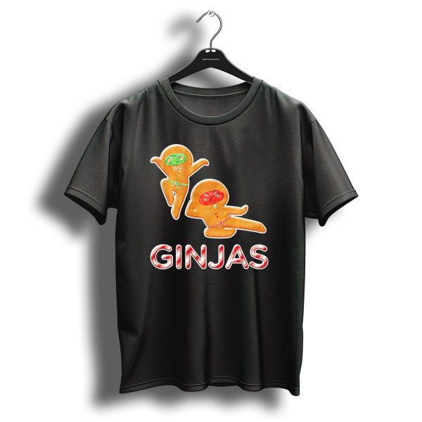 Ginjas Gingerbread Ninja Christmas T Shirt 1 t shirt 1