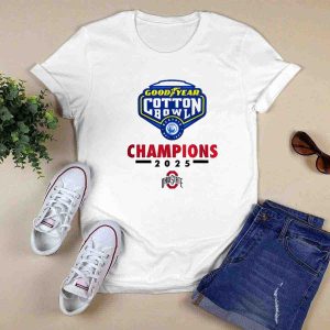 Goodyear Cotton Bowl Champions 2025 Ohio State Buckeyes T Shirt