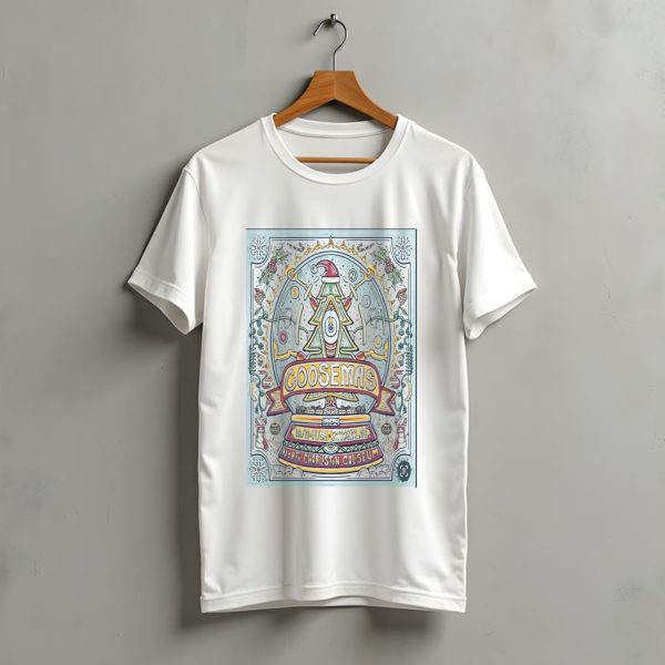 Goosemas North Charleston Coliseum Dec 13 14 2024 Christmas Tree Santa Hat T Shirt t shirt 1