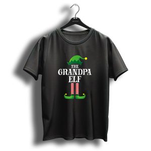 Grandpa Elf Matching Family Christmas Party The Grandpa Elf T-Shirt
