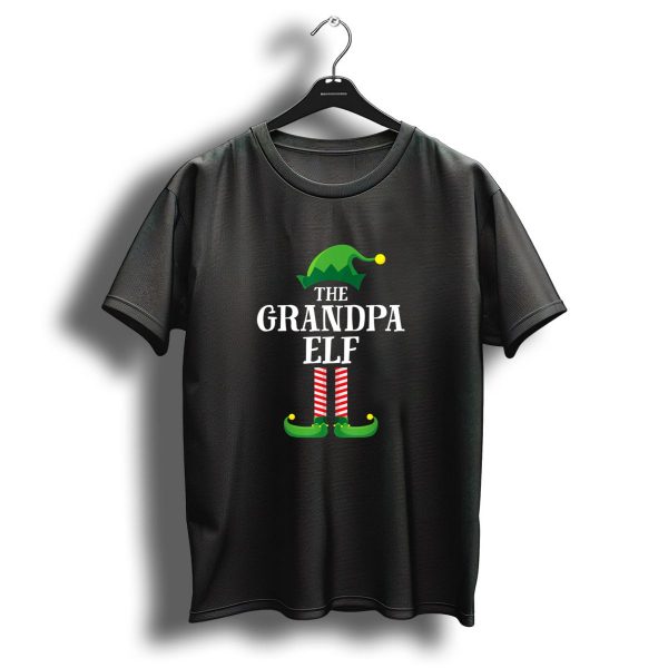 Grandpa Elf Matching Family Christmas Party The Grandpa Elf T Shirt 1 t shirt 1