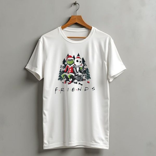 Grinch And Jack Skellington Christmas Friends T Shirt 1 t shirt 1