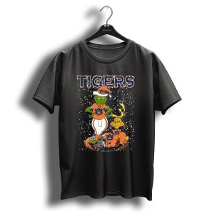 Grinch Auburn Tigers Christmas T-Shirt