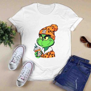 Grinch Boujee Texas Longhorns Cozy Coffee Lover T-Shirt