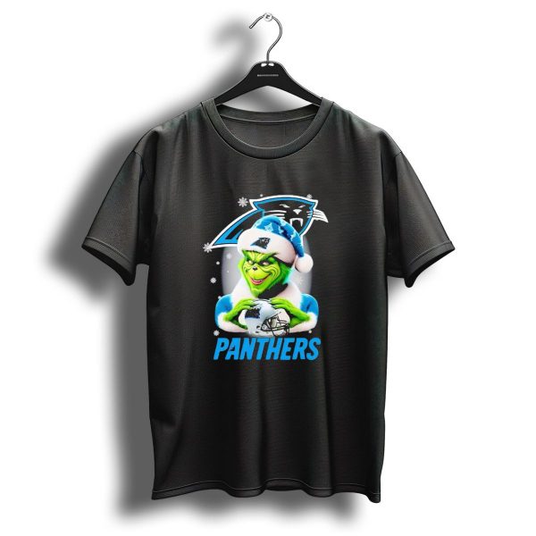Grinch Carolina Panthers Christmas Fan T Shirt 1 t shirt 1
