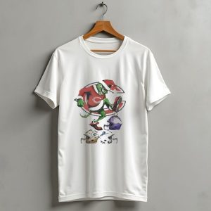 Grinch Christmas Chicago Bears Crush Nfc North Rivals Helmets T-Shirt