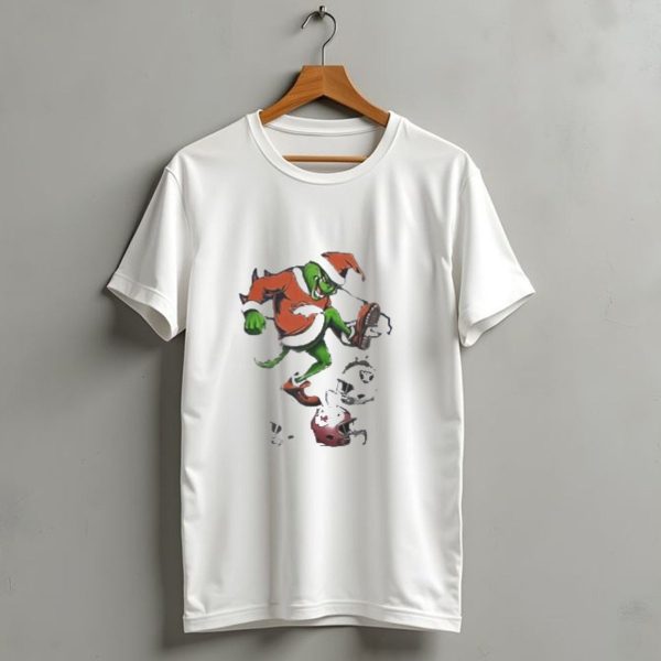 Grinch Christmas X Denver Broncos Stomps Kansas City Chiefs Nfl Helmets T Shirt 1 t shirt 1