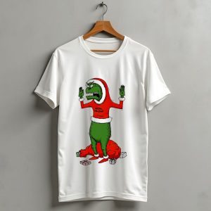 Grinch Cornholio Metal Christmas How The Grinch Stole Christmas T-Shirt