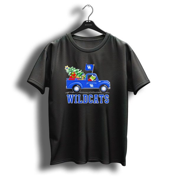 Grinch Driving Christmas Truck Uk Wildcats T Shirt 1 t shirt 1
