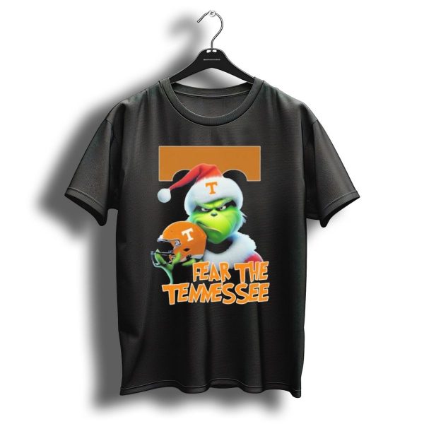 Grinch Fear The Tennessee Volunteers Christmas T Shirt 1 t shirt 1