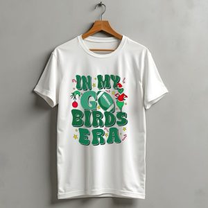 Grinch Go Birds Era Philadelphia Eagles Christmas T-Shirt