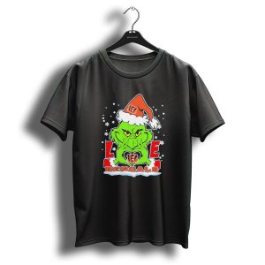 Grinch Love Cincinnati Bengals Christmas Football T-Shirt
