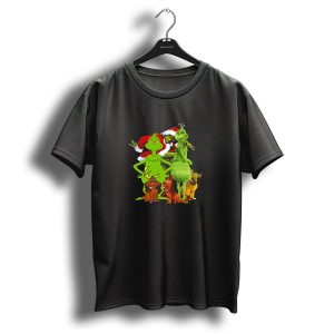 Grinch Max Dog Christmas Characters Collection T-Shirt