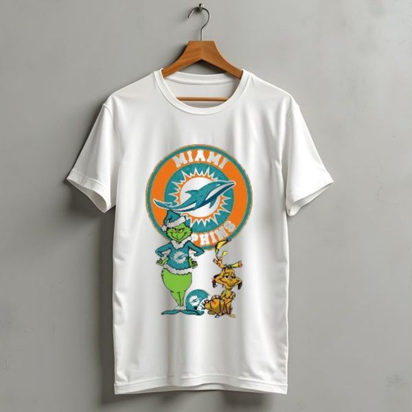 Grinch Max Miami Dolphins Merry Christmas T Shirt 1 t shirt 1