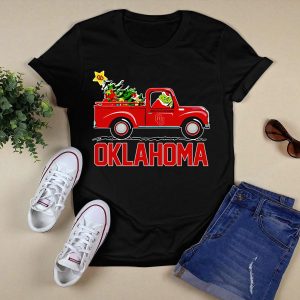 Grinch Oklahoma Sooner Driving Car Shirt