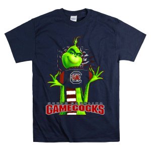 Grinch South Carolina Gamecocks Football Fan T-Shirt